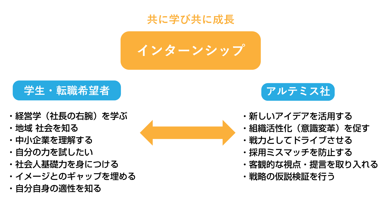 インターンシップについて